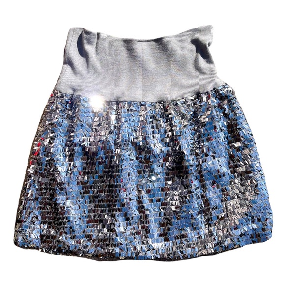 🔴 🇪🇸 SPAIN VINTAGE SEQUINED SKIRT - Picture 3 of 9